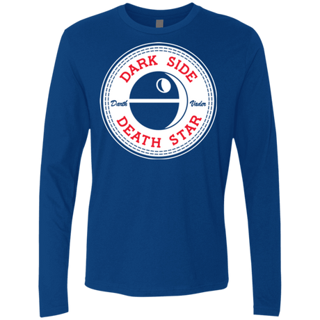 T-Shirts Royal / Small Death Star Men's Premium Long Sleeve