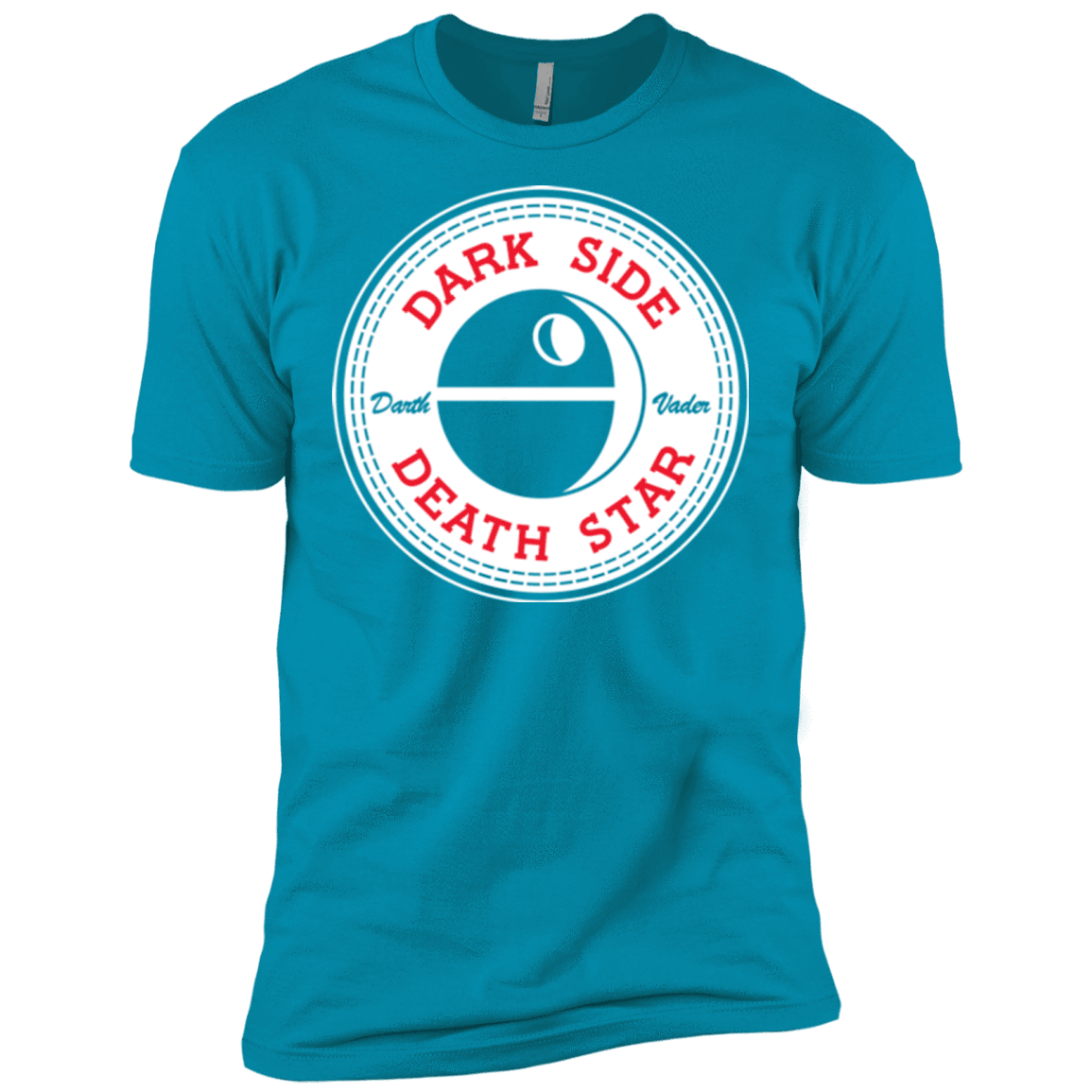 T-Shirts Turquoise / X-Small Death Star Men's Premium T-Shirt