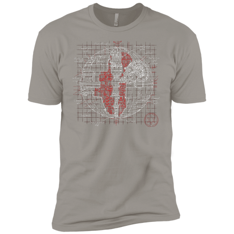 T-Shirts Light Grey / YXS Death Star Plan Boys Premium T-Shirt