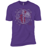 T-Shirts Purple Rush / YXS Death Star Plan Boys Premium T-Shirt