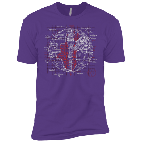 T-Shirts Purple Rush / YXS Death Star Plan Boys Premium T-Shirt