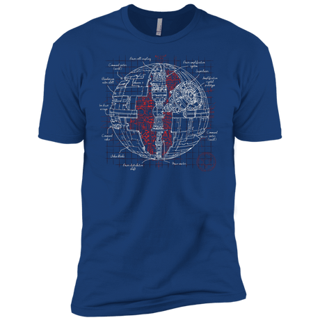 T-Shirts Royal / X-Small Death Star Plan Men's Premium T-Shirt