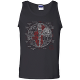 T-Shirts Black / S Death Star Plan Men's Tank Top
