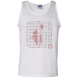 T-Shirts White / S Death Star Plan Men's Tank Top