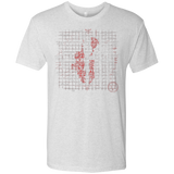 T-Shirts Heather White / S Death Star Plan Men's Triblend T-Shirt