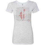 T-Shirts Heather White / S Death Star Plan Women's Triblend T-Shirt