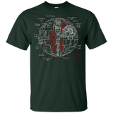 T-Shirts Forest / YXS Death Star Plan Youth T-Shirt