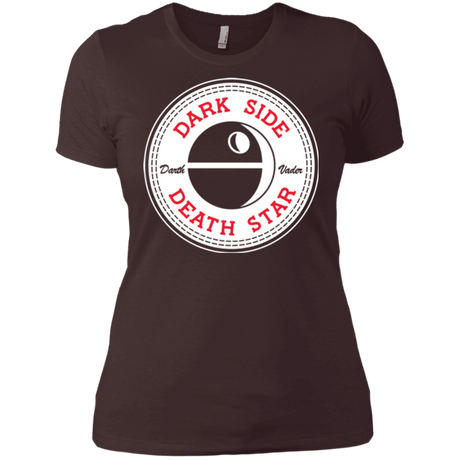 T-Shirts Dark Chocolate / X-Small Death Star Women's Premium T-Shirt