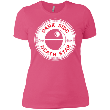 T-Shirts Hot Pink / X-Small Death Star Women's Premium T-Shirt