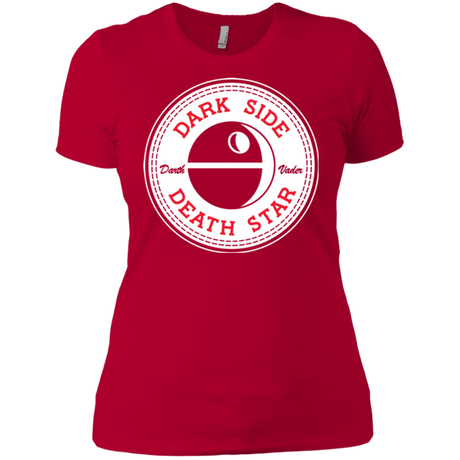 T-Shirts Red / X-Small Death Star Women's Premium T-Shirt