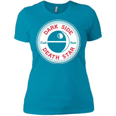 T-Shirts Turquoise / X-Small Death Star Women's Premium T-Shirt