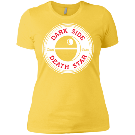 T-Shirts Vibrant Yellow / X-Small Death Star Women's Premium T-Shirt