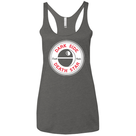 T-Shirts Premium Heather / X-Small Death Star Women's Triblend Racerback Tank