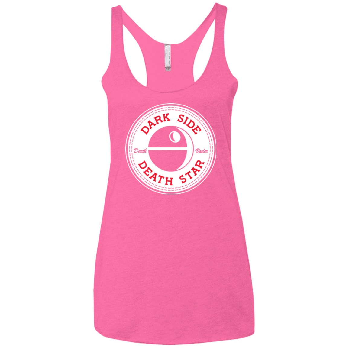 T-Shirts Vintage Pink / X-Small Death Star Women's Triblend Racerback Tank