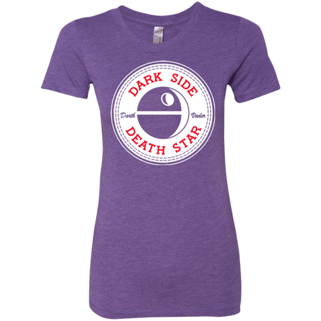 T-Shirts Purple Rush / Small Death Star Women's Triblend T-Shirt