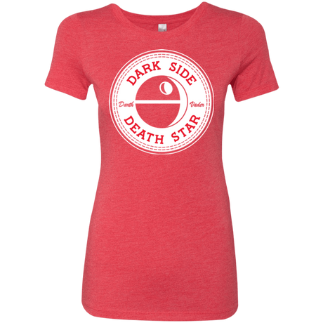 T-Shirts Vintage Red / Small Death Star Women's Triblend T-Shirt