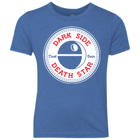 T-Shirts Vintage Royal / YXS Death Star Youth Triblend T-Shirt