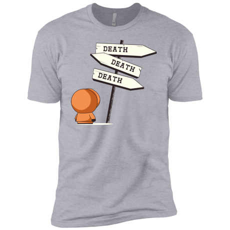 T-Shirts Heather Grey / YXS DEATH TINY Boys Premium T-Shirt