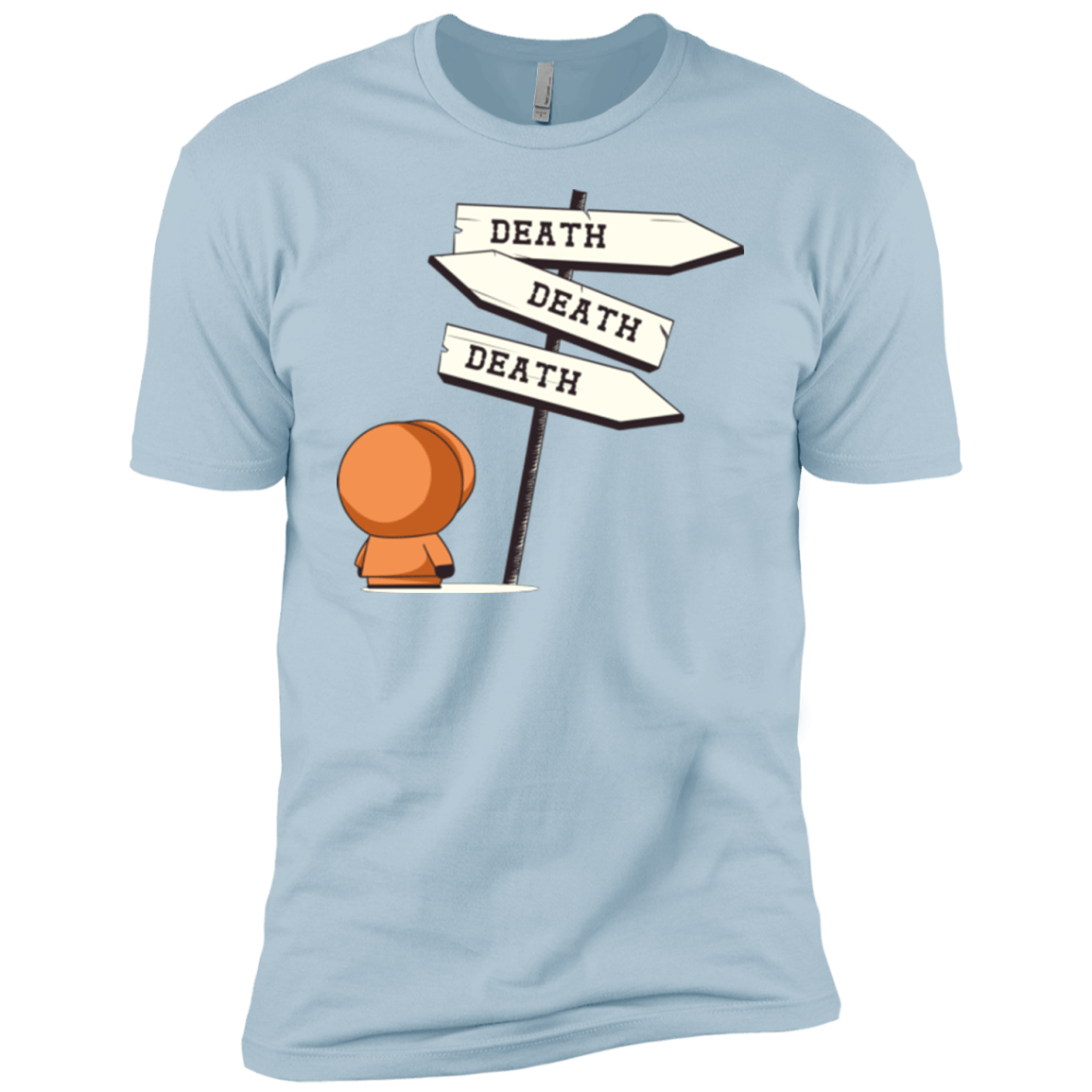 T-Shirts Light Blue / YXS DEATH TINY Boys Premium T-Shirt