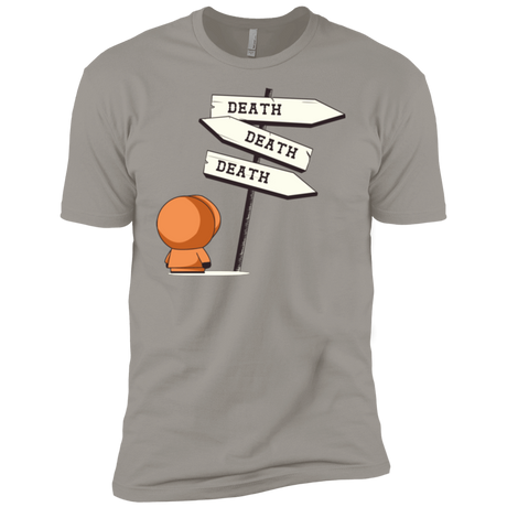 T-Shirts Light Grey / YXS DEATH TINY Boys Premium T-Shirt