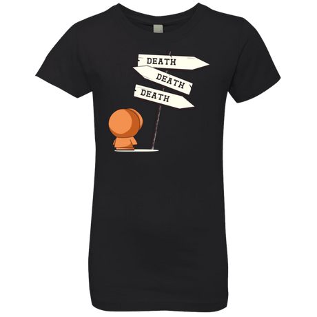 T-Shirts Black / YXS DEATH TINY Girls Premium T-Shirt