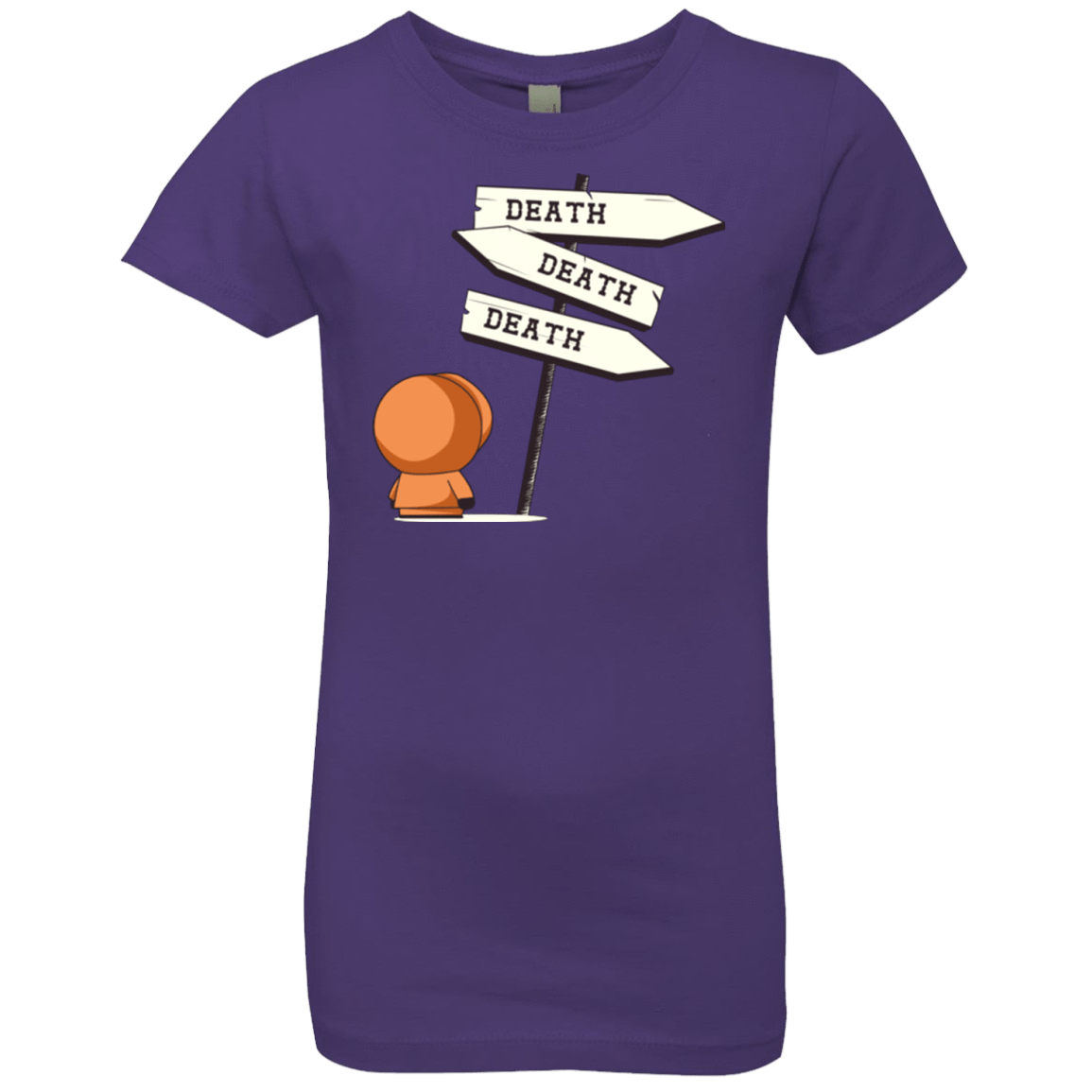 T-Shirts Purple Rush / YXS DEATH TINY Girls Premium T-Shirt