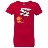T-Shirts Red / YXS DEATH TINY Girls Premium T-Shirt