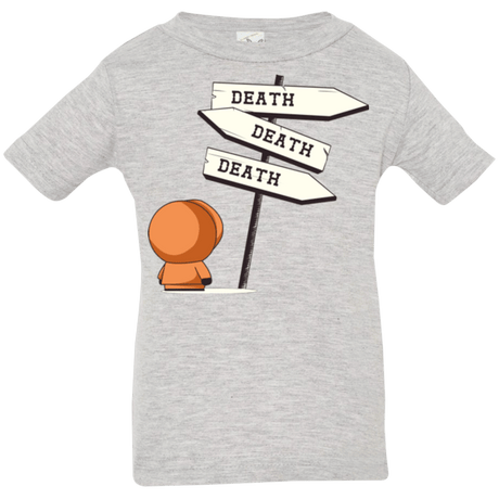 T-Shirts Heather / 6 Months DEATH TINY Infant Premium T-Shirt