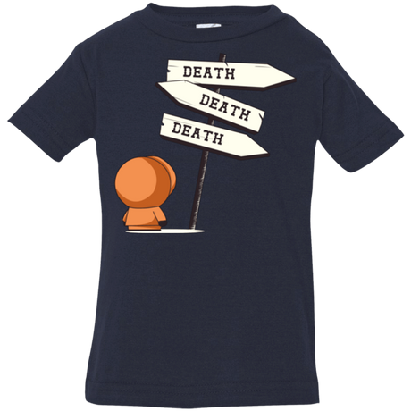 T-Shirts Navy / 6 Months DEATH TINY Infant Premium T-Shirt