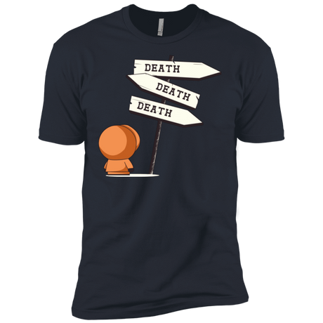 T-Shirts Indigo / X-Small DEATH TINY Men's Premium T-Shirt