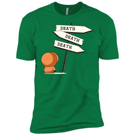 T-Shirts Kelly Green / X-Small DEATH TINY Men's Premium T-Shirt
