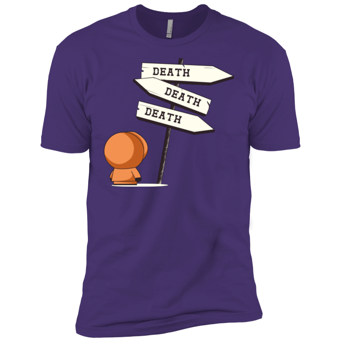 T-Shirts Purple / X-Small DEATH TINY Men's Premium T-Shirt