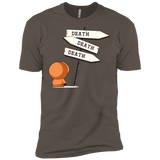 T-Shirts Warm Grey / X-Small DEATH TINY Men's Premium T-Shirt