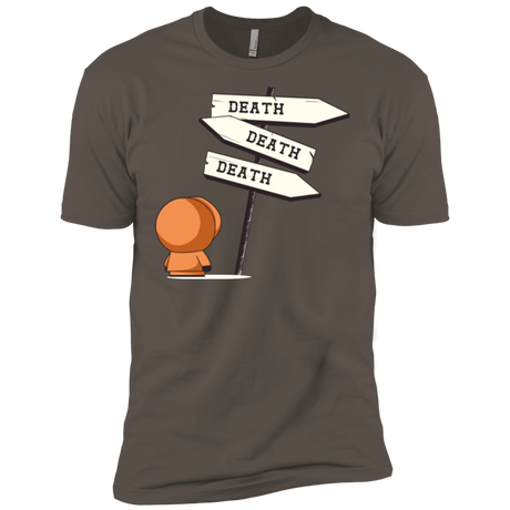 T-Shirts Warm Grey / X-Small DEATH TINY Men's Premium T-Shirt