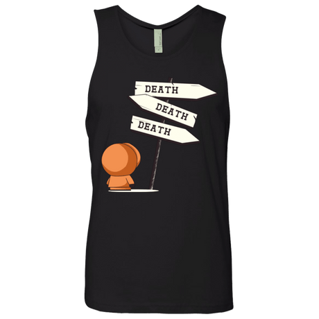 T-Shirts Black / Small DEATH TINY Men's Premium Tank Top