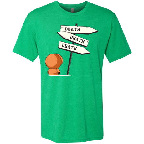 T-Shirts Envy / Small DEATH TINY Men's Triblend T-Shirt