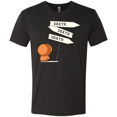 T-Shirts Vintage Black / Small DEATH TINY Men's Triblend T-Shirt