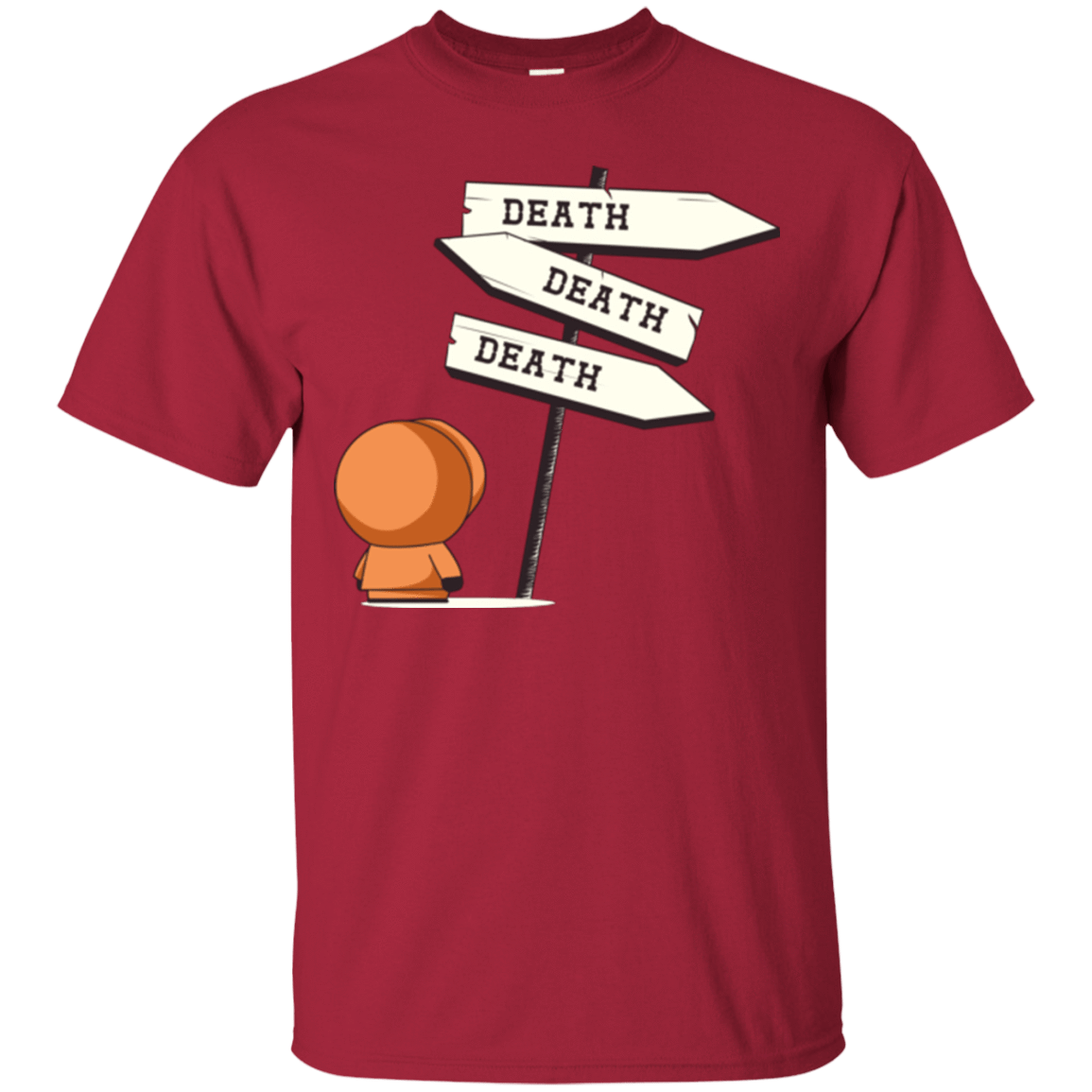 T-Shirts Cardinal / Small DEATH TINY T-Shirt