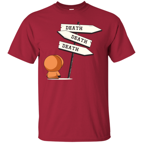 T-Shirts Cardinal / Small DEATH TINY T-Shirt