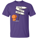 T-Shirts Purple / Small DEATH TINY T-Shirt