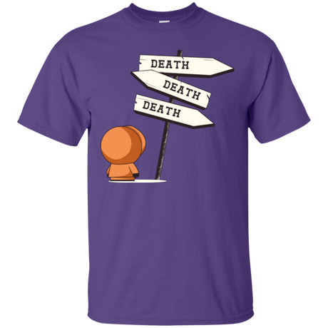 T-Shirts Purple / Small DEATH TINY T-Shirt