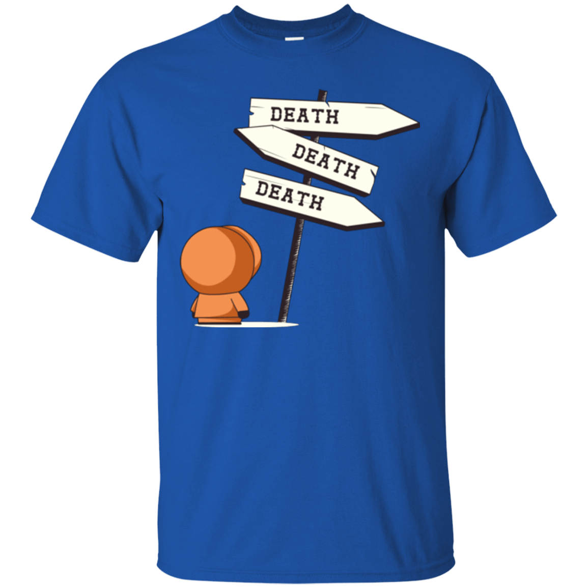 T-Shirts Royal / Small DEATH TINY T-Shirt