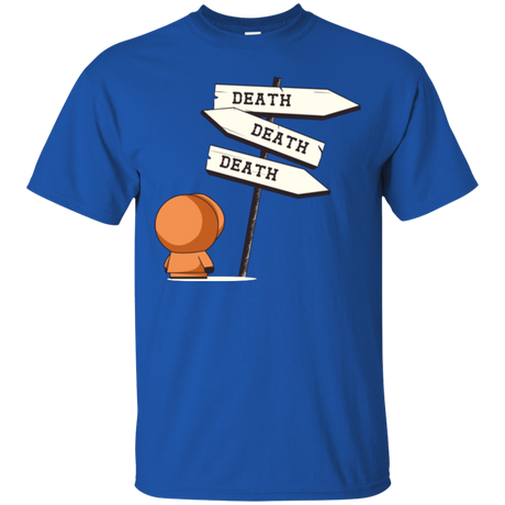 T-Shirts Royal / Small DEATH TINY T-Shirt