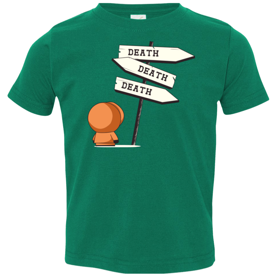 T-Shirts Kelly / 2T DEATH TINY Toddler Premium T-Shirt