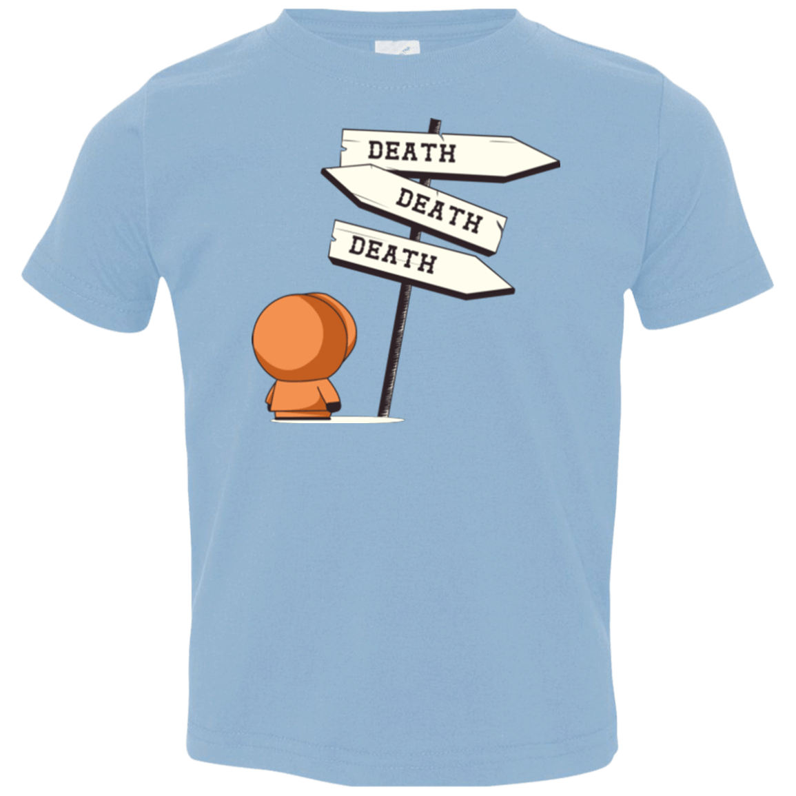 T-Shirts Light Blue / 2T DEATH TINY Toddler Premium T-Shirt