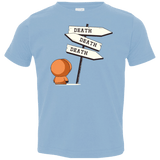 T-Shirts Light Blue / 2T DEATH TINY Toddler Premium T-Shirt