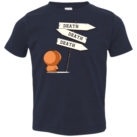 T-Shirts Navy / 2T DEATH TINY Toddler Premium T-Shirt