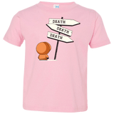 T-Shirts Pink / 2T DEATH TINY Toddler Premium T-Shirt
