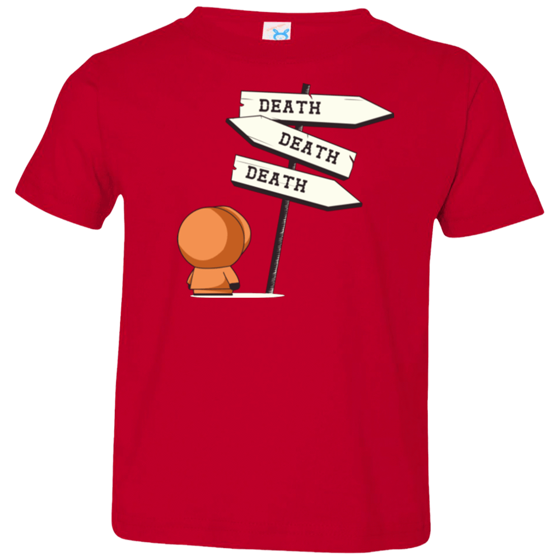 T-Shirts Red / 2T DEATH TINY Toddler Premium T-Shirt