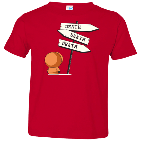 T-Shirts Red / 2T DEATH TINY Toddler Premium T-Shirt